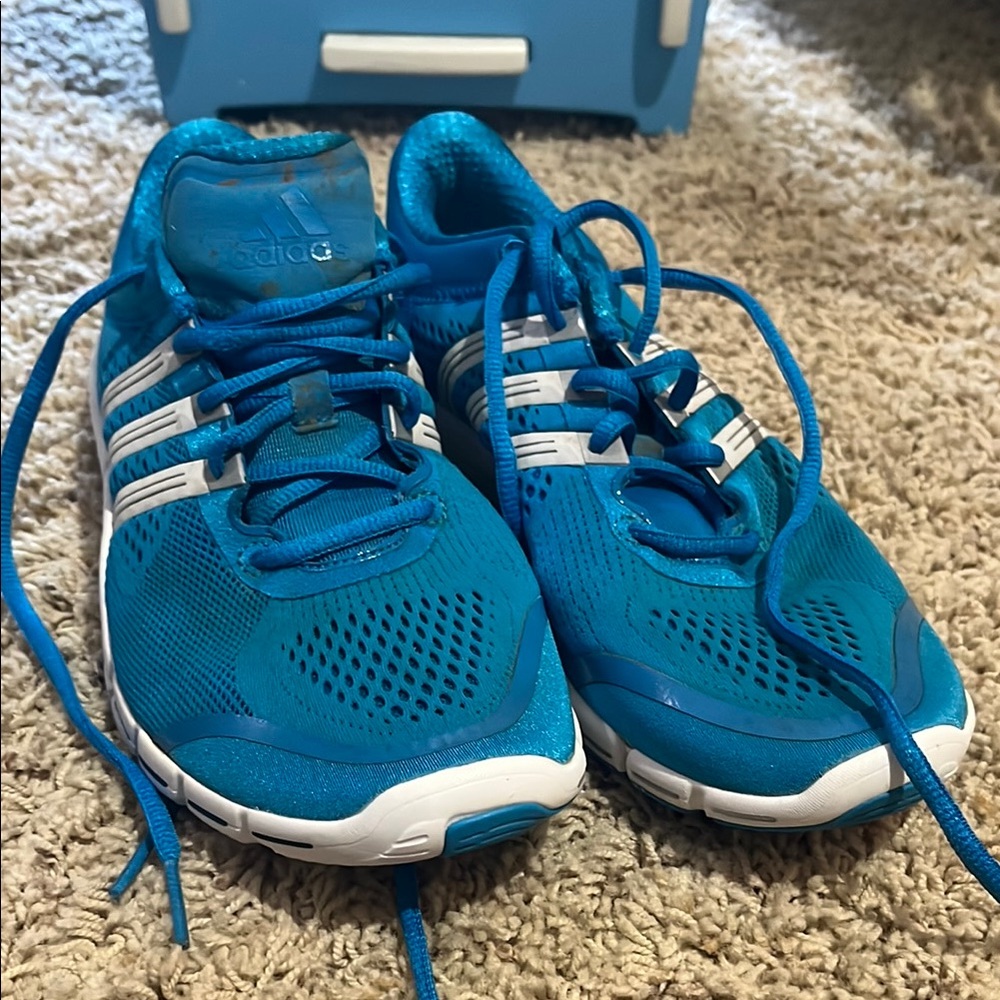 Adidas Teal Running Sneakers
